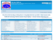 Tablet Screenshot of diendan.thienantech.com